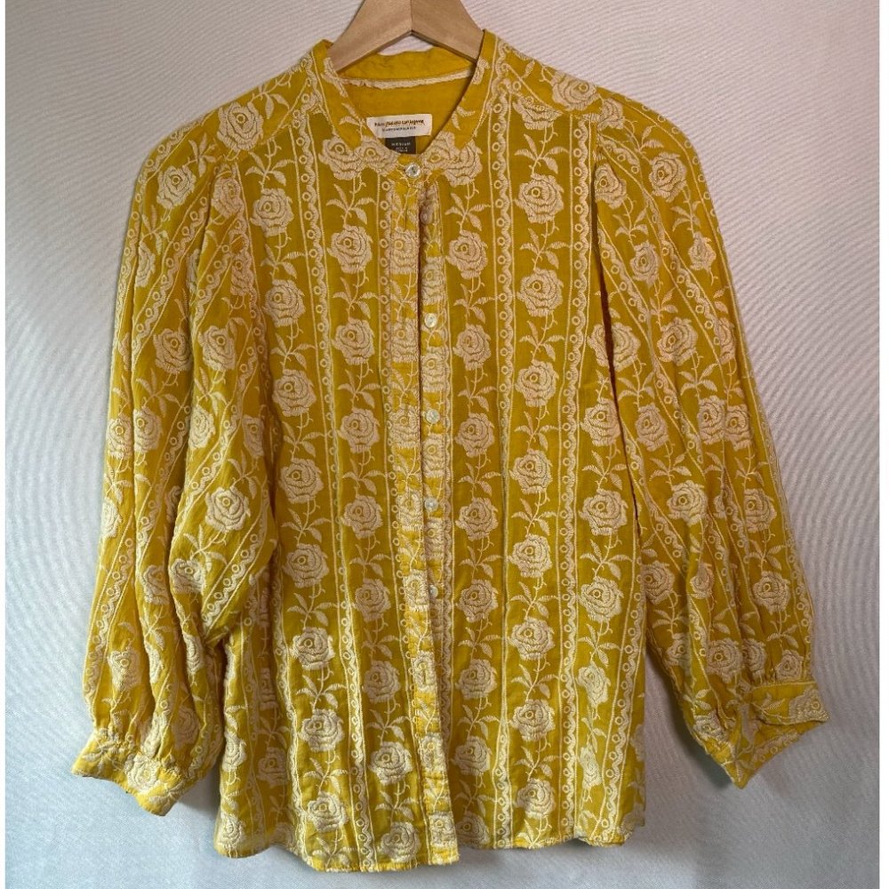 Anthropologie Pilcro The Bella Femme Buttondown